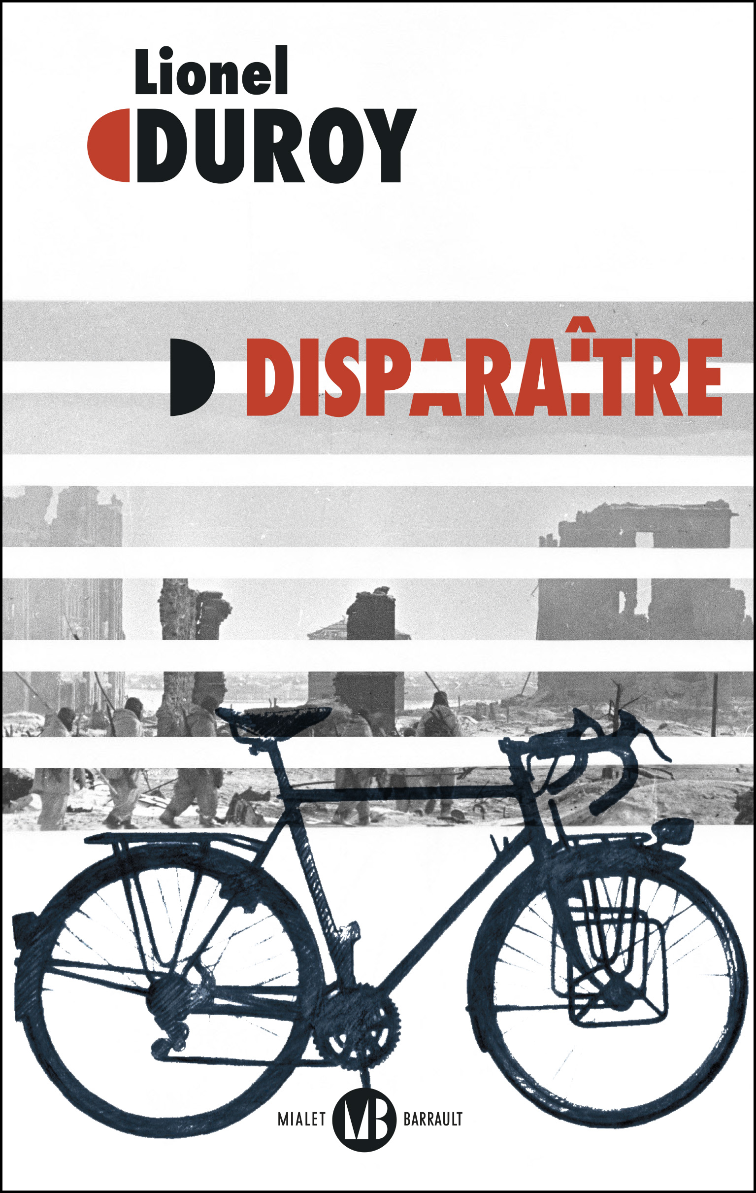 couverture, Disparaître, Lionel Duroy