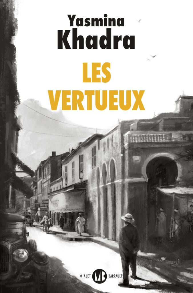 couverture, Les Vertueux, yasmina khadra couverture, Les Vertueux, yasmina khadra